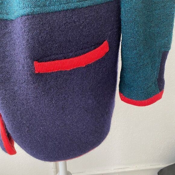 Marie Claire Vintage Floral Embroidered Cardigan - Picture 8 of 10